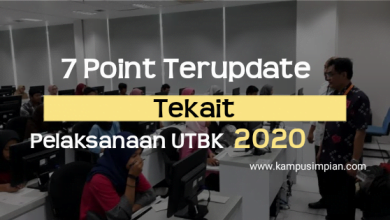 Point Penting UTBK 2020/2021