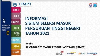 Info Masuk PTN 2021