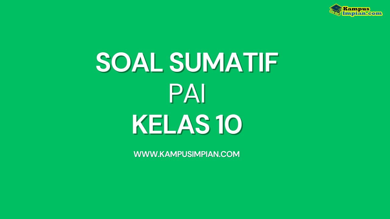 Contoh soal pai hots pai kelas x semester 1 Contoh soal pai hots pai kelas x semester 1